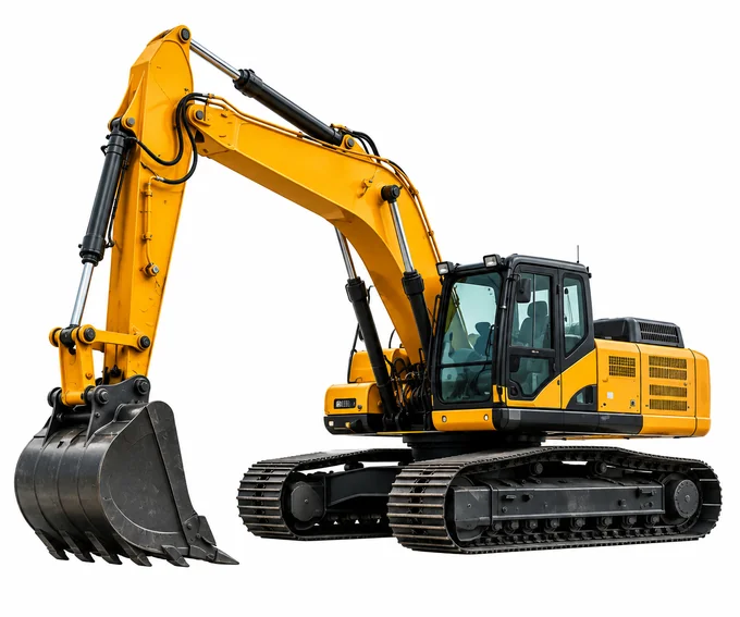 Tracked excavator